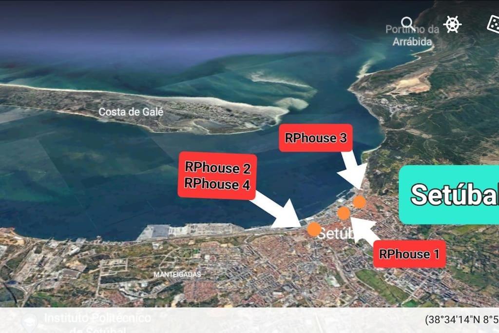 Setubal Rp House Apartamento Perto Do Mar E Comercio Na Luisa Todi Exteriör bild